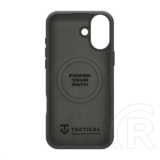 Tactical iPhone 17 magforce velvet smoothie 2.0 szilikon telefonvédő (ütésállóság, matt, magsafe) sötétszürke