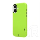 Tactical iPhone 17 magforce velvet smoothie 2.0 szilikon telefonvédő (ütésállóság, matt, magsafe) világoszöld