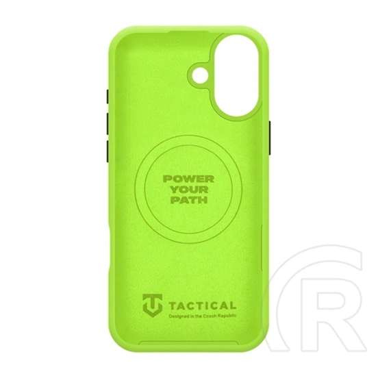 Tactical iPhone 17 magforce velvet smoothie 2.0 szilikon telefonvédő (ütésállóság, matt, magsafe) világoszöld