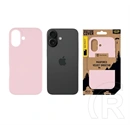 Tactical iPhone 17 magforce velvet smoothie szilikon telefonvédő (ütésálló, plüss belső, matt, magsafe) rózsaszín