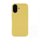 Tactical iPhone 17 magforce velvet smoothie szilikon telefonvédő (ütésállóság, matt, magsafe) citromsárga