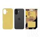 Tactical iPhone 17 magforce velvet smoothie szilikon telefonvédő (ütésállóság, matt, magsafe) citromsárga