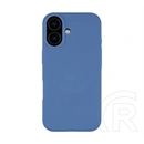 Tactical iPhone 17 magforce velvet smoothie szilikon telefonvédő (ütésállóság, matt, magsafe) sötétkék