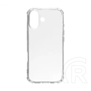 Tactical iPhone 17 tpu plyo szilikon telefonvédő (ütésállóság, légpárnás sarok) átlátszó