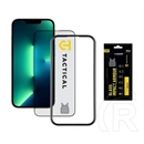 Tactical iPhone 17e  impact armour glass képernyővédő üveg (3d, extra karcálló, antibakteriális + segédkeret) átlátszó