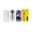 Tactical iPhone 17e  impact barrier for rookies képernyővédő üveg (5d, 0.33mm, 9h + segédkeret) fekete