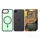 Tactical iPhone 17e  magforce hypersand szilikon telefonvédő (ütésállóság, átlátszó hátlap, magsafe) sötétzöld