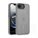 Tactical iPhone 17e  magforce hypersand szilikon telefonvédő (ütésállóság, átlátszó hátlap, magsafe) világosszürke