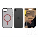 Tactical iPhone 17e  magforce hyperstealth 2.0 szilikon védő (ütésálló, átlátszó matt hátlap, magsafe) fekete/piros