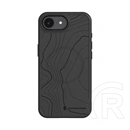Tactical iPhone 17e  magforce hyperstealth sika szilikon telefonvédő (ütésállóság, magsafe, topográfiai minta) fekete