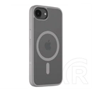 Tactical iPhone 17e  magforce hyperstealth szilikon telefonvédő (ütésálló, átlátszó matt hátlap, magsafe) világosszürke