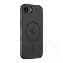 Tactical iPhone 17e  magforce hyperstealth szilikon telefonvédő (ütésállóság, átlátszó matt hátlap, magsafe) fekete