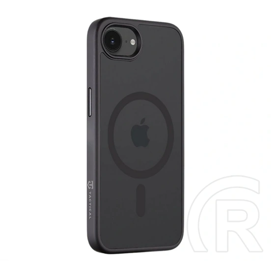 Tactical iPhone 17e  magforce hyperstealth szilikon telefonvédő (ütésállóság, átlátszó matt hátlap, magsafe) fekete