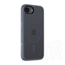 Tactical iPhone 17e  magforce hyperstealth szilikon telefonvédő (ütésállóság, átlátszó matt hátlap, magsafe) sötétkék