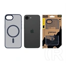 Tactical iPhone 17e  magforce hyperstealth szilikon telefonvédő (ütésállóság, átlátszó matt hátlap, magsafe) sötétkék
