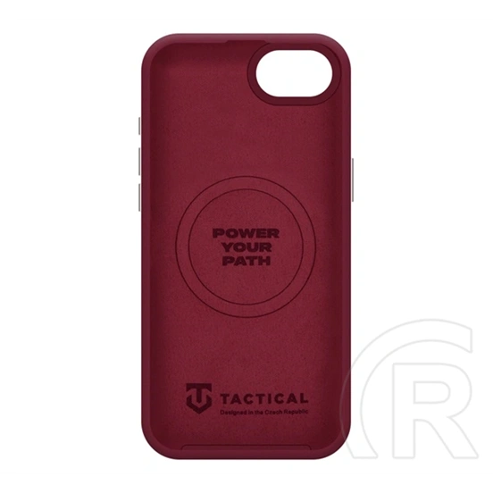 Tactical iPhone 17e  magforce velvet smoothie 2.0 szilikon telefonvédő (ütésállóság, matt, magsafe) burgundy