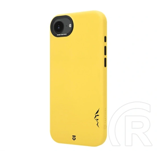 Tactical iPhone 17e  magforce velvet smoothie 2.0 szilikon telefonvédő (ütésállóság, matt, magsafe) citromsárga