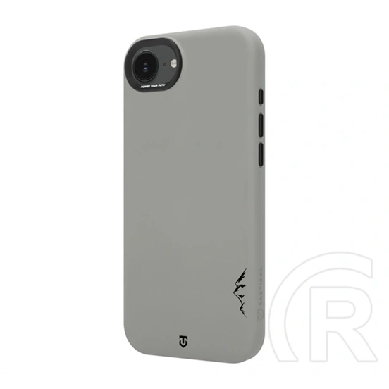 Tactical iPhone 17e  magforce velvet smoothie 2.0 szilikon telefonvédő (ütésállóság, matt, magsafe) világosszürke