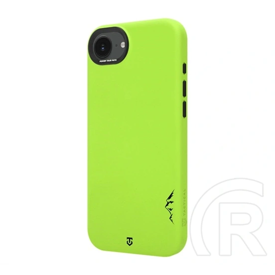 Tactical iPhone 17e  magforce velvet smoothie 2.0 szilikon telefonvédő (ütésállóság, matt, magsafe) világoszöld