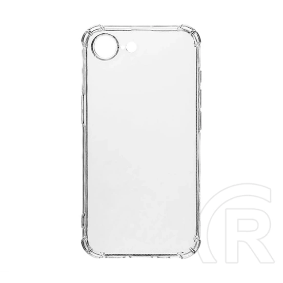 Tactical iPhone 17e  tpu plyo szilikon telefonvédő (ütésállóság, légpárnás sarok) átlátszó
