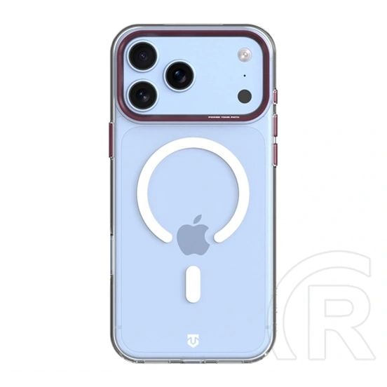 Tactical iPhone 18 Pro Max  magforce 2.0 szilikon telefonvédő (ütésállóság, magsafe) burgundy