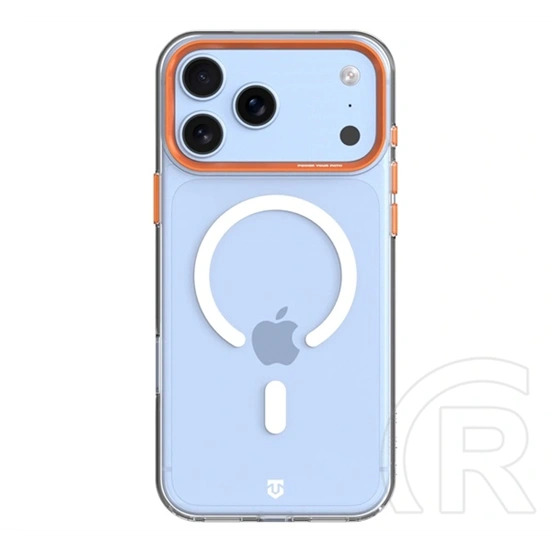 Tactical iPhone 18 Pro Max  magforce 2.0 szilikon telefonvédő (ütésállóság, magsafe) narancssárga