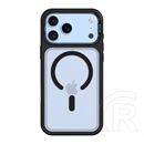 Tactical iPhone 18 Pro Max  magforce hyperstealth 3.0 szilikon védő (ütésálló, átlátszó matt hátlap, magsafe) fekete