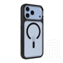 Tactical iPhone 18 Pro Max  magforce hyperstealth 3.0 szilikon védő (ütésálló, átlátszó matt hátlap, magsafe) fekete