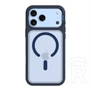 Tactical iPhone 18 Pro Max  magforce hyperstealth 3.0 szilikon védő (ütésálló, átlátszó matt hátlap, magsafe) sötétkék