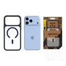 Tactical iPhone 18 Pro Max  magforce hyperstealth 3.0 szilikon védő (ütésálló, átlátszó matt hátlap, magsafe) sötétkék
