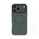 Tactical iPhone 18 Pro Max  magforce hyperstealth szilikon védő (ütésálló, átlátszó matt hátlap, magsafe) sötétzöld