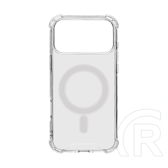 Tactical iPhone 18 Pro Max  magforce plyo szilikon telefonvédő (ütésállóság, légpárnás sarok, magsafe) átlátszó
