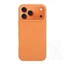 Tactical iPhone 18 Pro Max  magforce velvet smoothie szilikon telefonvédő (ütésállóság, matt, magsafe) narancssárga