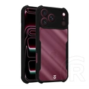 Tactical iPhone 18 Pro Max  quantum stealth szilikon védő (ütésálló, légpárnás sarok, kameravédő) fekete