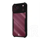 Tactical iPhone 18 Pro Max  quantum stealth szilikon védő (ütésálló, légpárnás sarok, kameravédő) fekete