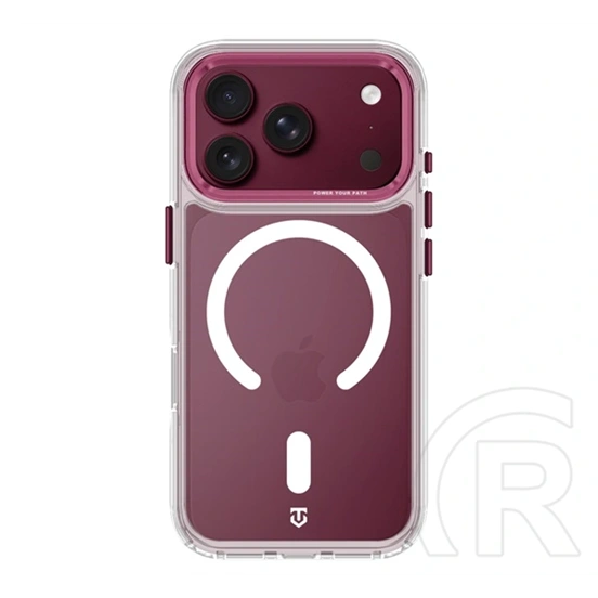 Tactical iPhone 18 Pro  magforce 2.0 szilikon telefonvédő (ütésállóság, magsafe) burgundy