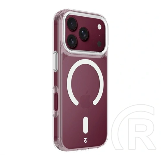 Tactical iPhone 18 Pro  magforce 2.0 szilikon telefonvédő (ütésállóság, magsafe) ezüst