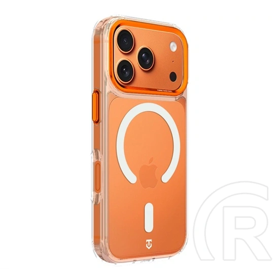 Tactical iPhone 18 Pro  magforce 2.0 szilikon telefonvédő (ütésállóság, magsafe) narancssárga