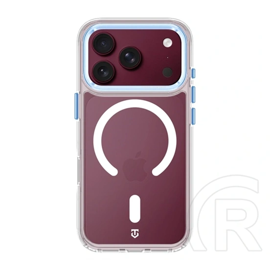 Tactical iPhone 18 Pro  magforce 2.0 szilikon telefonvédő (ütésállóság, magsafe) világoskék