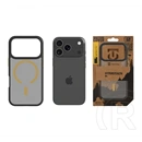 Tactical iPhone 18 Pro  magforce hyperstealth 2.0 védő (ütésálló, átlátszó matt hátlap, magsafe) fekete/citromsárga