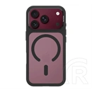 Tactical iPhone 18 Pro  magforce hyperstealth 3.0 szilikon telefonvédő (ütésálló, átlátszó matt hátlap, magsafe) fekete