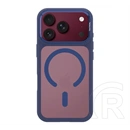 Tactical iPhone 18 Pro  magforce hyperstealth 3.0 szilikon védő (ütésálló, átlátszó matt hátlap, magsafe) sötétkék