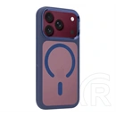 Tactical iPhone 18 Pro  magforce hyperstealth 3.0 szilikon védő (ütésálló, átlátszó matt hátlap, magsafe) sötétkék