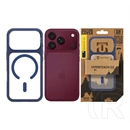 Tactical iPhone 18 Pro  magforce hyperstealth 3.0 szilikon védő (ütésálló, átlátszó matt hátlap, magsafe) sötétkék