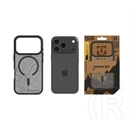 Tactical iPhone 18 Pro  magforce hyperstealth sika szilikon telefonvédő (ütésállóság, magsafe, topográfiai minta) fekete