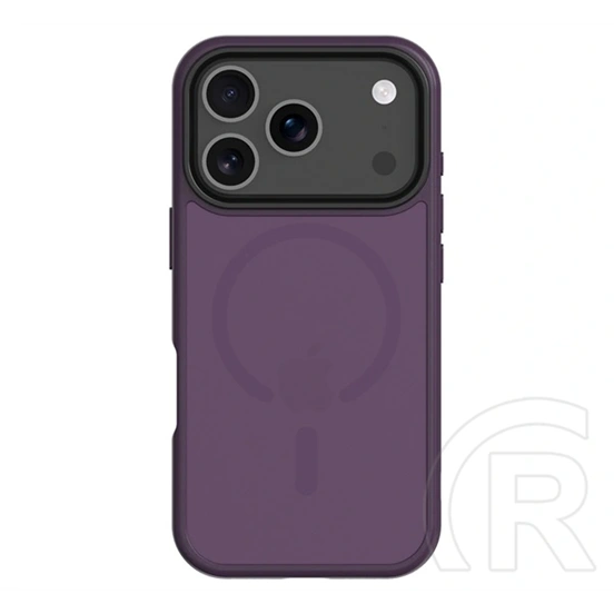 Tactical iPhone 18 Pro  magforce hyperstealth szilikon telefonvédő (ütésállóság, átlátszó matt hátlap, magsafe) lila