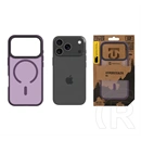 Tactical iPhone 18 Pro  magforce hyperstealth szilikon telefonvédő (ütésállóság, átlátszó matt hátlap, magsafe) lila