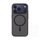 Tactical iPhone 18 Pro  magforce smoothisfast szilikon védő (ütésálló, mikrofiber plüss belső, matt, magsafe) fekete