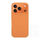 Tactical iPhone 18 Pro  magforce velvet smoothie szilikon telefonvédő (ütésállóság, matt, magsafe) narancssárga