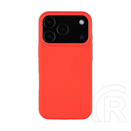 Tactical iPhone 18 Pro  magforce velvet smoothie szilikon telefonvédő (ütésállóság, matt, magsafe) piros